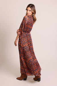 Traffic People A Case For Chaos Millie Dress - Rust