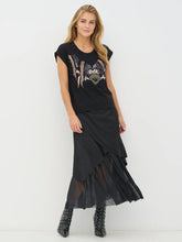 Nu Denmark Clarissa Tee - Marsala Mix