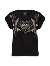 Nu Denmark Clarissa Tee - Marsala Mix