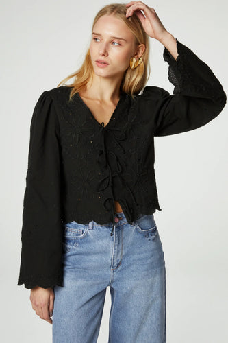 Fabienne Chapot Sterre Top - Black