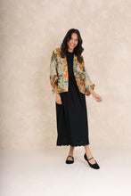 One Hundred Stars China Tree Kimono - Aqua