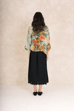 One Hundred Stars China Tree Kimono - Aqua