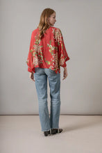 One Hundred Stars Kimono - Chrysanthemum Red