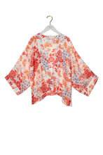 One Hundred Stars Confetti Kimono - Scarlet
