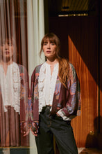 One Hundred Stars Crane Kimono - Plum