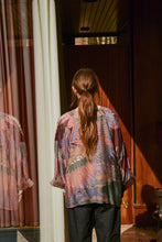 One Hundred Stars Crane Kimono - Plum