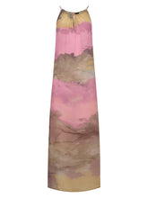 Nu Denmark Long Dana Dress - Pink Mix