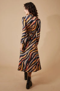 Traffic People Ceeci Dress - Rust