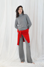 TWNS The Label Ellis Turtleneck Sweater - Mottled Grey