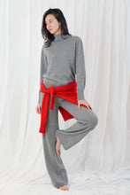 TWNS The Label Ellis Turtleneck Sweater - Mottled Grey