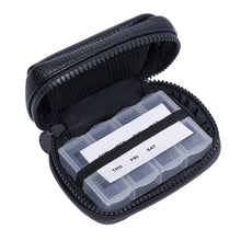 Donna May London Portable Pill Organiser - Sleek Black