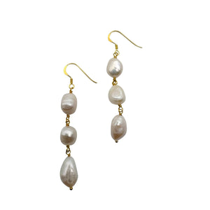 Ibu Jewels Bora Earring - Pearl