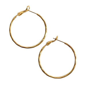 Ibu Jewels Hoop Earring - Gold