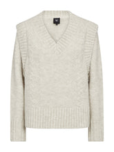 Nu Denmark Enice Blouse Knit - Bone