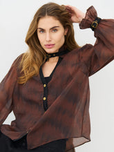 Nu Denmark Erica Shirt - Burgundy Mix
