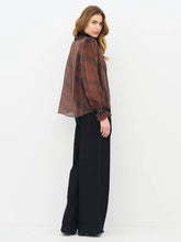 Nu Denmark Erica Shirt - Burgundy Mix
