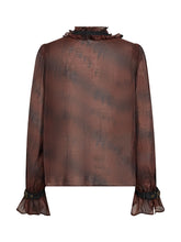 Nu Denmark Erica Shirt - Burgundy Mix