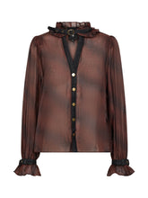 Nu Denmark Erica Shirt - Burgundy Mix