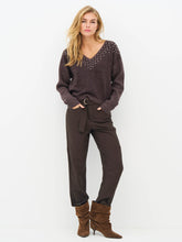 Nu Denmark Eugenia Blouse Knit - Brown Mix