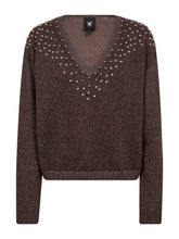 Nu Denmark Eugenia Blouse Knit - Brown Mix