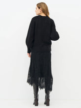 Nu Denmark Eva Blouse Knit - Black Mix