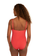 Naiai Beach Cannes Bandeau swimsuit - Mustique Magenta