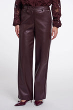 Rino & Pelle Georgina Faux Leather Pants - Chocolate Bean