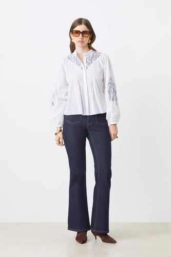 Suncoo Livio Blouse - Off-White