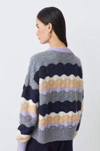 Suncoo Panayo Jumper - Grey Multi