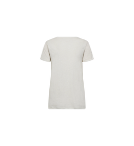 Mos Mosh - Nadine O-SS Deco Tee Powder Pink