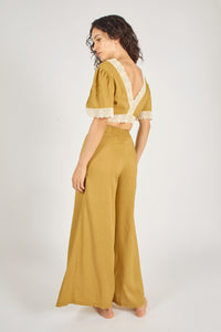 Traffic People Evie Trousers - Mustard