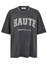 HAUTE L’AMITIÉ Noma Acid HAUTE Tee - Black Acid Wash
