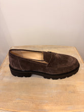 Donna Lei Roccia Sued Loafer - Chocolate Brown