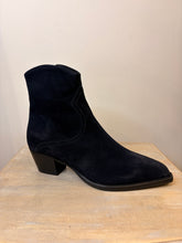 Donna Lei Luna Suede Ankle Boot - Navy