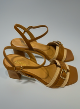 Donna Lei Jo Nappa Cuouo Sandal - Tan