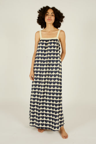 Traffic People Thandie Dress - Love Me Do Navy