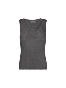 Mos Mosh Relena Amanda Tank Top - Asphalt