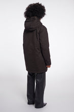 Rino & Pelle Lindy Hooded Parka - Peated & Brown Leopard
