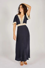 Traffic People Felicity Dress - Midnight Lace Navy