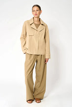 Tanta Niwl Trench Raincoat - Cornstalk