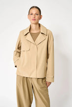 Tanta Niwl Trench Raincoat - Cornstalk