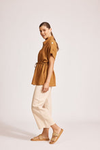 Eb&Ive Miramar Tie Shirt - Caramel