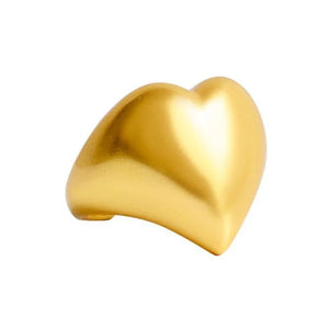 Ibu Jewels Big Love Ring - Gold