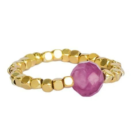 Ibu Jewels Peggy Ring - Pink Tourmaline