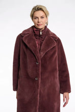 Rino & Pelle Geesje Faux Fur Coat - Chocolate Bean