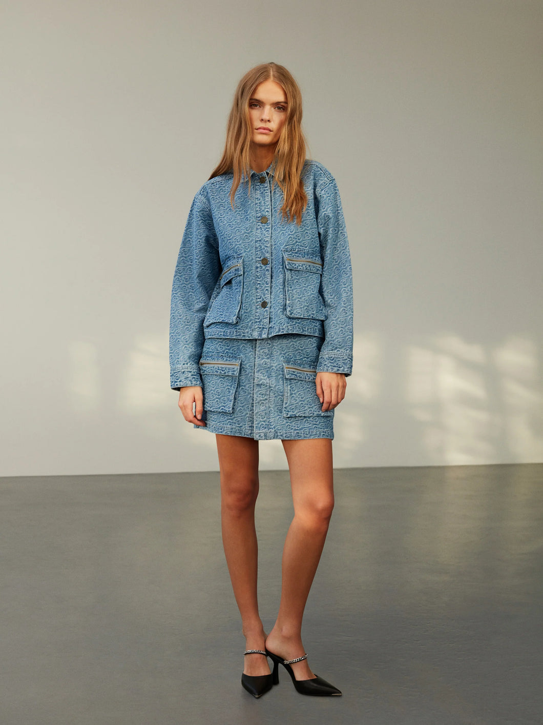 Sofie Schnoor Short Skirt - Denim Blue