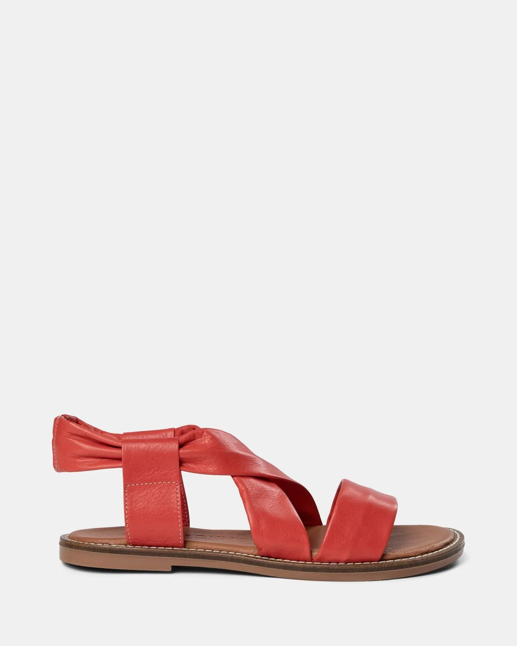 Sofie Schnoor Leather Sandal - Berry Red