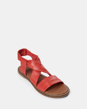 Sofie Schnoor Leather Sandal - Berry Red