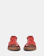 Sofie Schnoor Leather Sandal - Berry Red