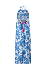 Place du Soleil Palm Dress - Blue